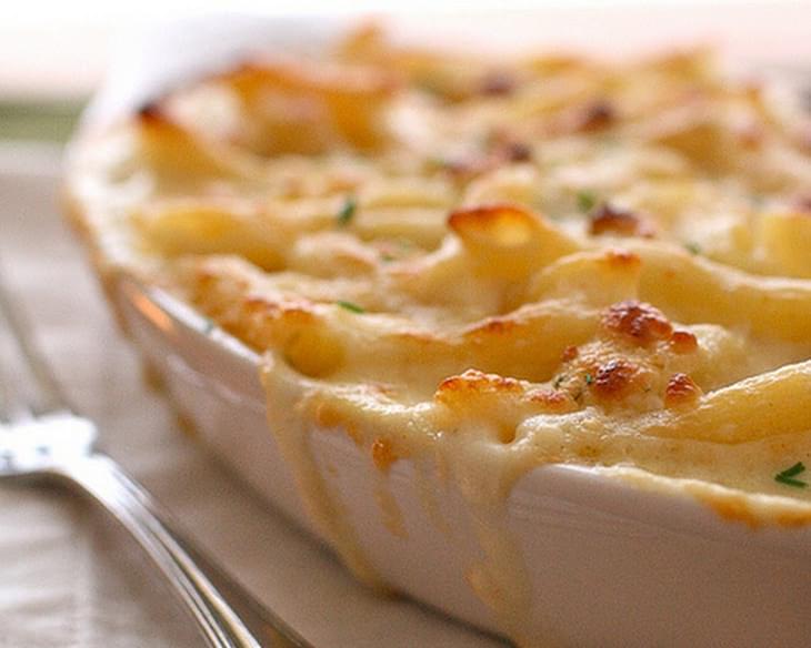 Roasted Garlic Mac and Cheese