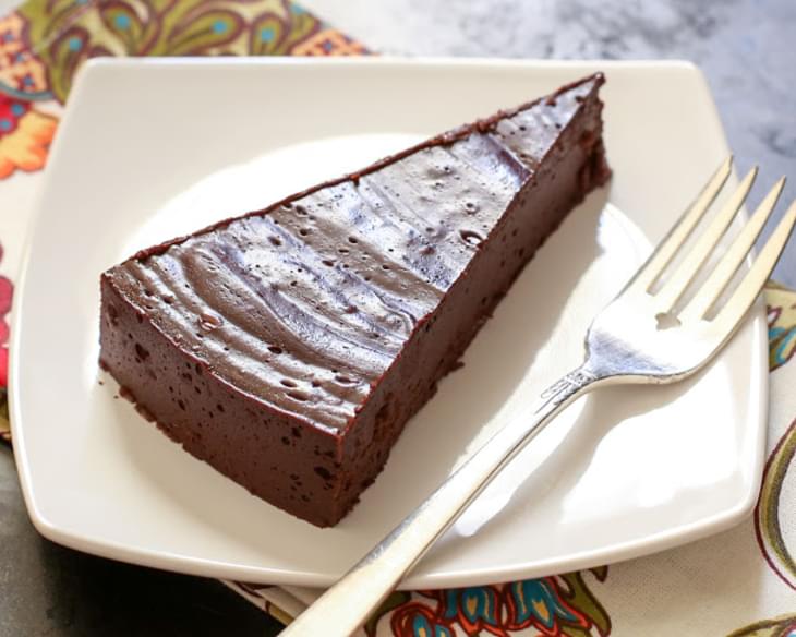 Flourless "Hot" Chocolate Cake