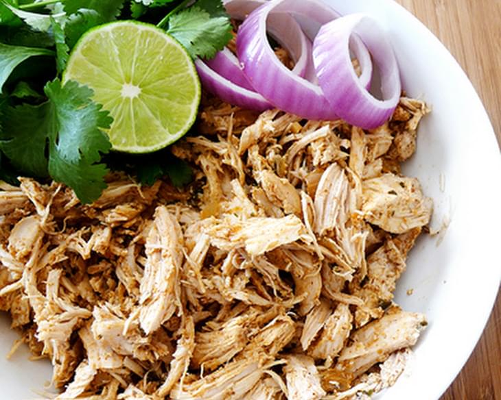 Shredded Tex-Mex Crock-Pot Chicken