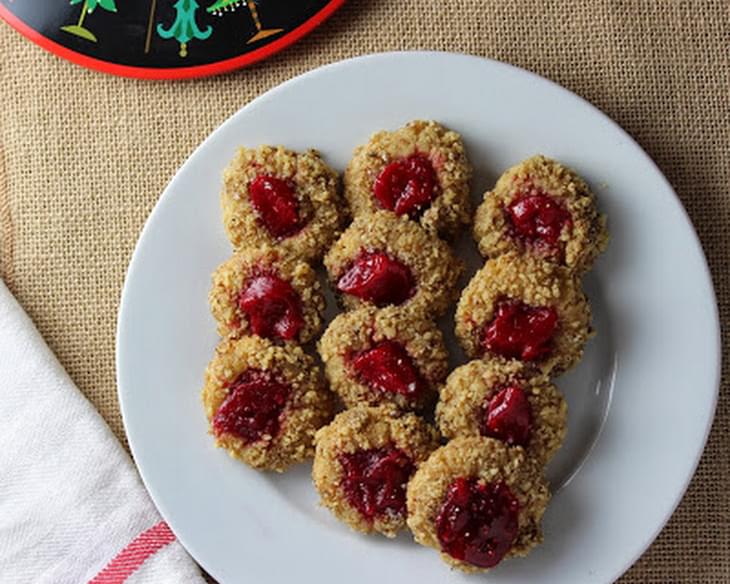 Cranberry Thumbprint Cookies