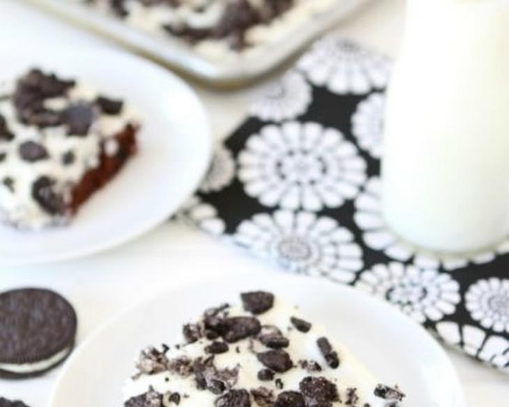 Cookies 'n Cream Sheet Cake