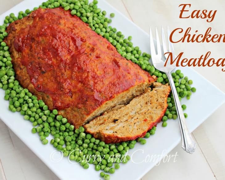 Easy Chicken Meatloaf (Throwback Thursdays)