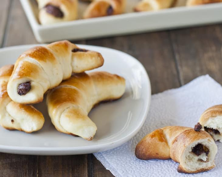 Sweet Rolls with Jam or Nutella