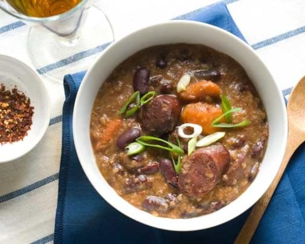 Gluten Free Red Beans and Rice Soup