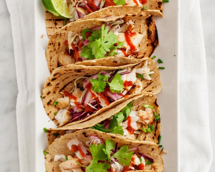 Tequila Lime Fish Tacos