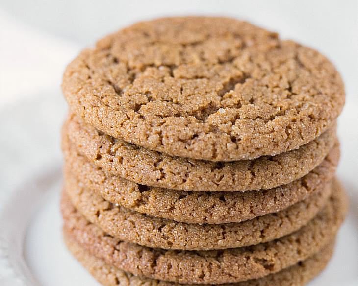 Soft and Chewy Molasses Spice Cookies