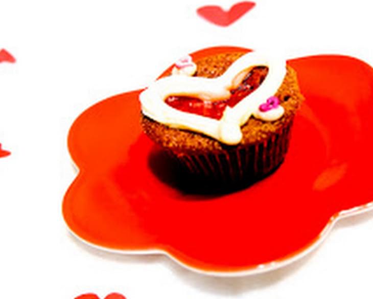 Valentine's Day Cupcakes for Your Sweetheart - Shirley Temple Cupcakes