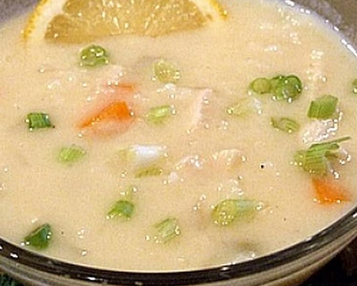 Lemon- Chicken Rice Soup