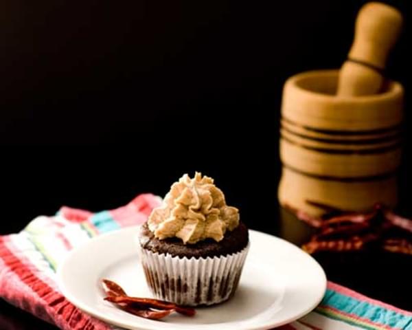 Gluten Free Vegan Mexican Chocolate Cupcakes