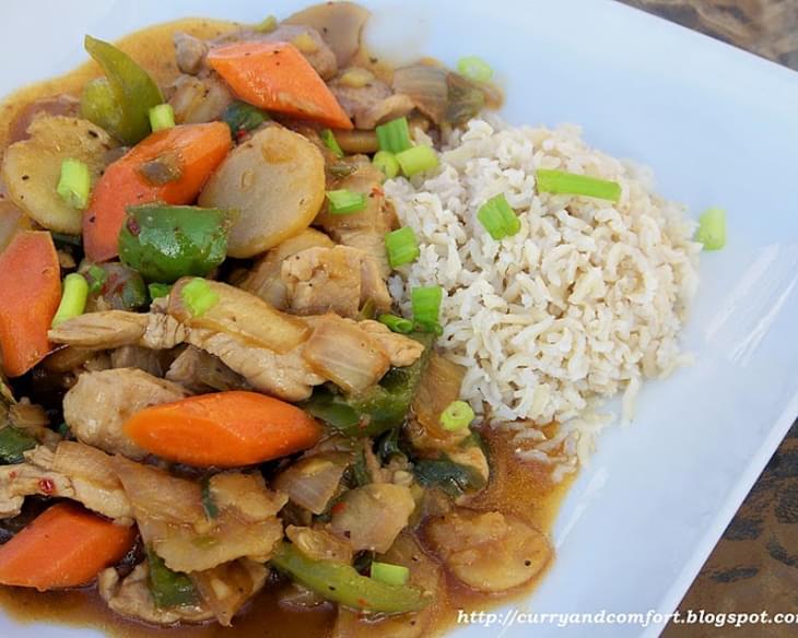 Teriyaki Pork Stir Fry