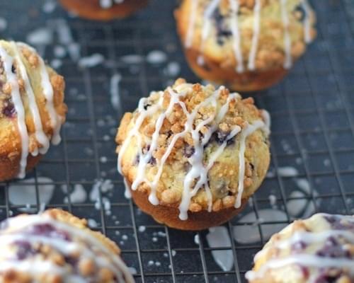 Cornmeal Blueberry Muffins