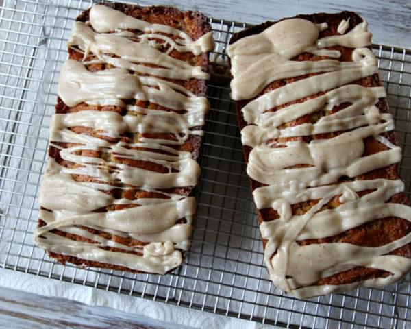 Spiced Pear Cake with Browned Butter Icing