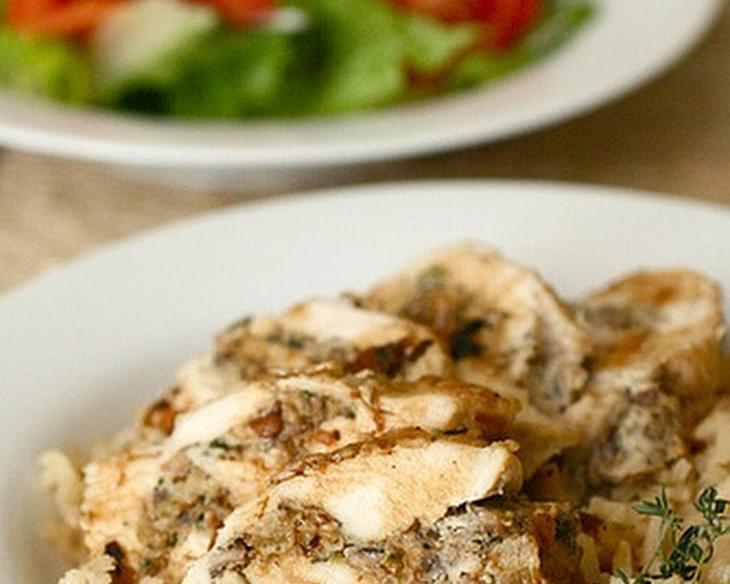 French-Style Stuffed Chicken Breasts