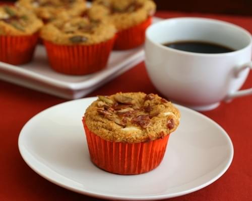 Pumpkin Cream Cheese Muffins - Low Carb and Gluten-Free