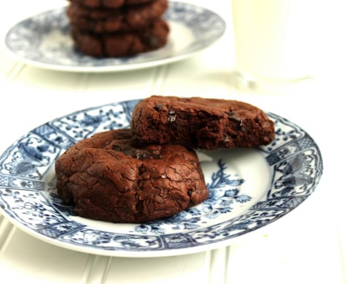 The Best Chocolate-Chocolate Chunk Cookies