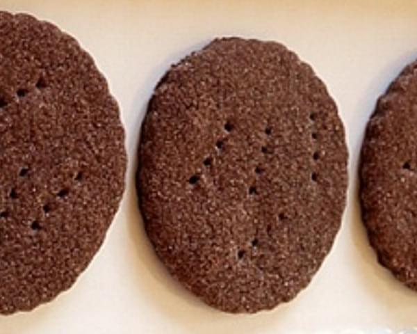 Mexican Chocolate Shortbread Cookies