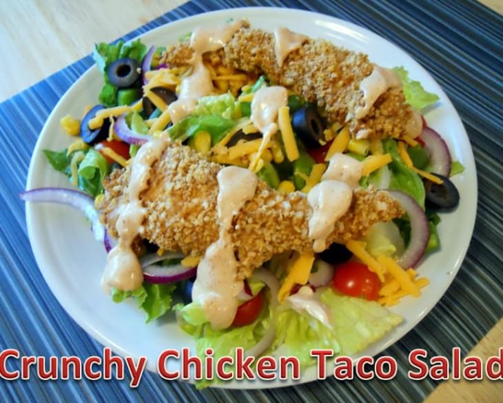 Crunchy Chicken Taco Salad