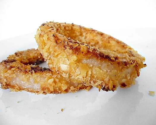 Oven-Fried Onion Rings