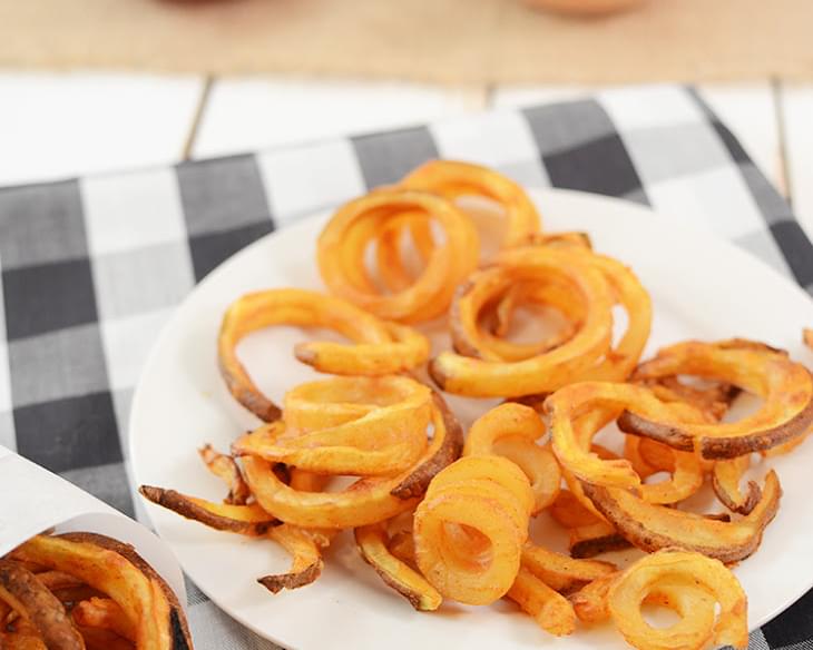 Oven Baked Curly Fries - Arby's Copycat