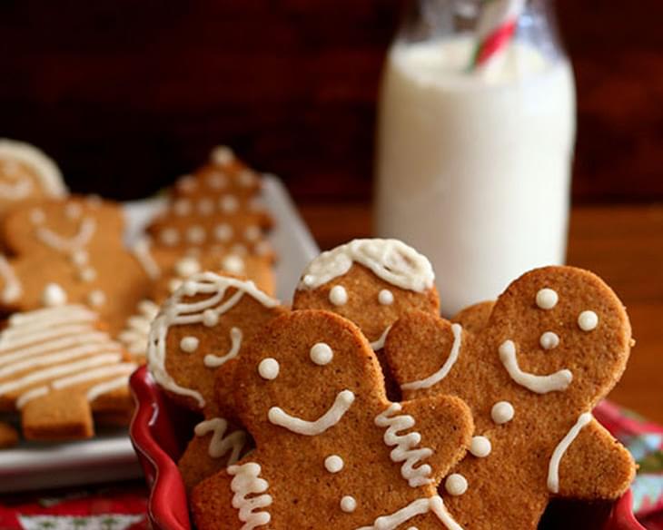 Classic Gingerbread Men - Low Carb and Gluten-Free