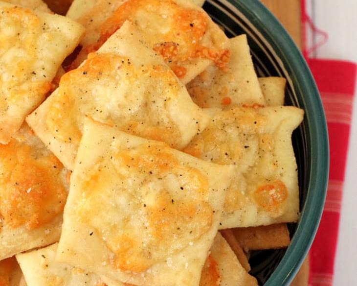 Homemade White Cheddar Cheez-It Crackers