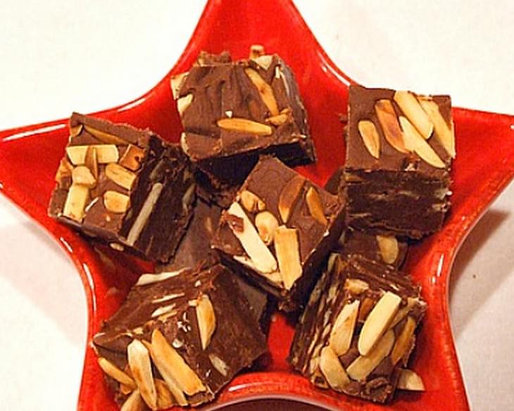 Chocolate- Toasted Almond Fudge