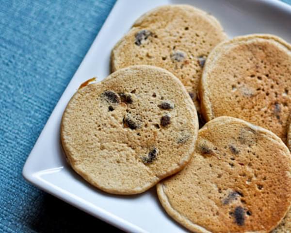 Mini Mocha Chip Pancakes