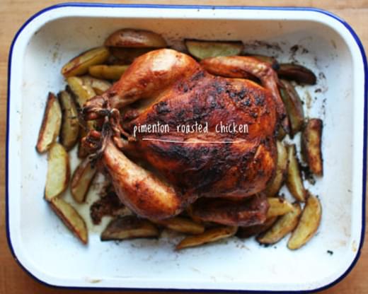 Pimenton Roasted Chicken and Potatoes