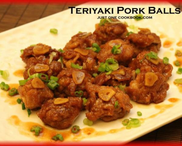 Teriyaki Pork Ball