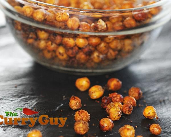 Roasted Chickpeas In Spices & Olive Oil