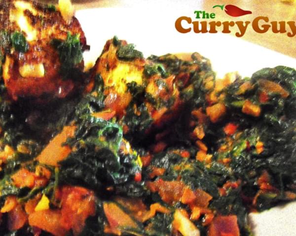 How to Make Saag Paneer - A Popular Indian Vegetarian Cheese and Spinach Recipe