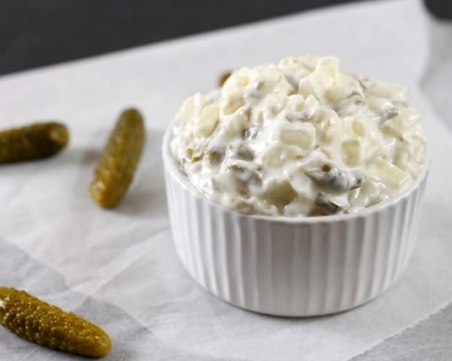 Easy Homemade Tartar Sauce