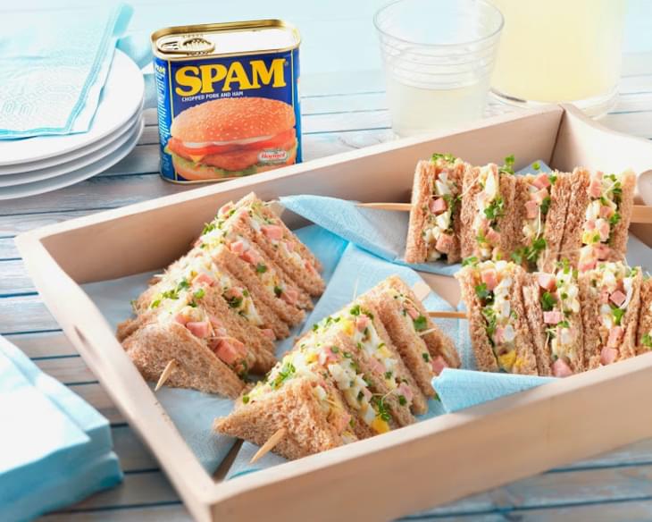 *Spam with Mustard Mayo Sandwich*