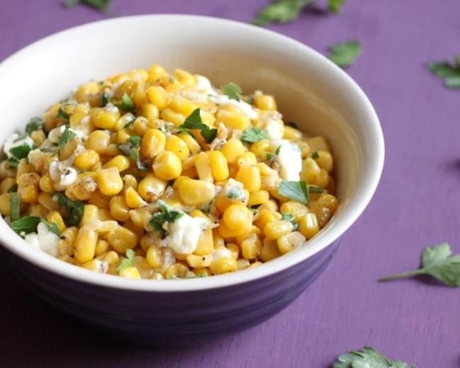 Garlic Butter Sauteed Corn