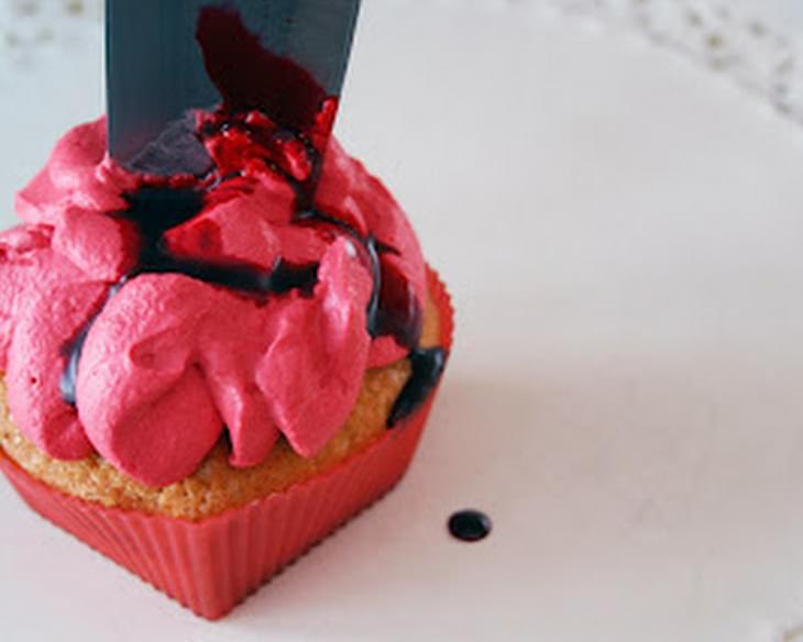 Bloody Valentine Cupcakes