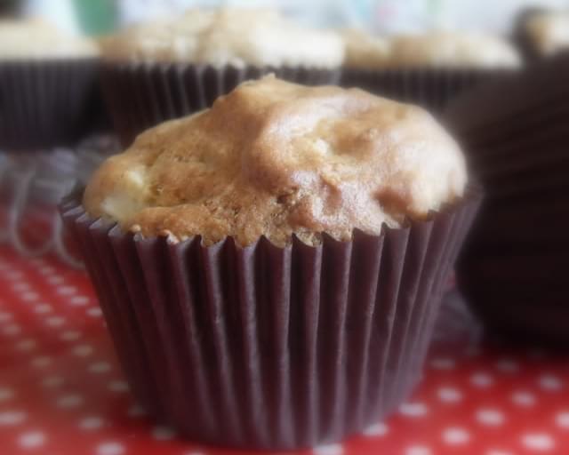 Apple Muffins with Cinnamon Butter