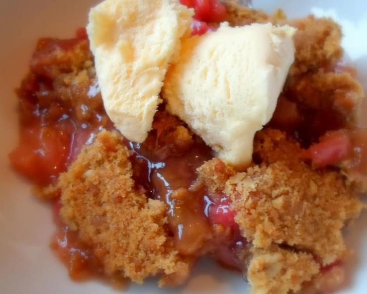 Rhubarb Crunch