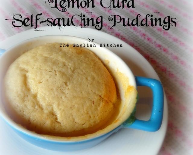 Lemon Curd Self Saucing Pudding