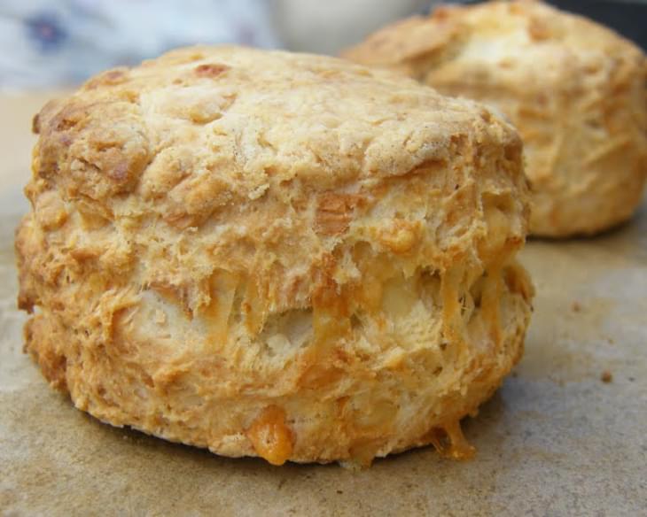 Yoghurt Scones with a Trio of Cheeses