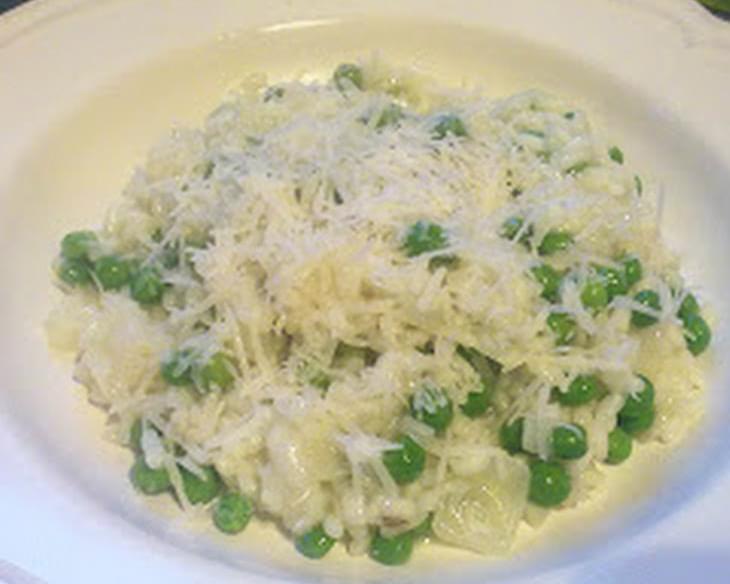 Pea and Pernod Risotto