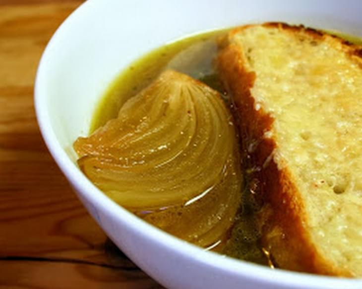 No-tears French Onion Soup
