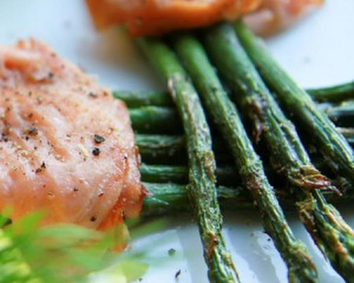 Asparagus and Smoked Salmon Bundle