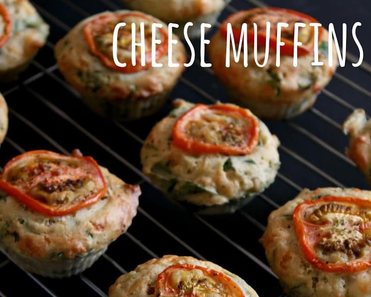 Spinach And Goat's Cheese Muffins