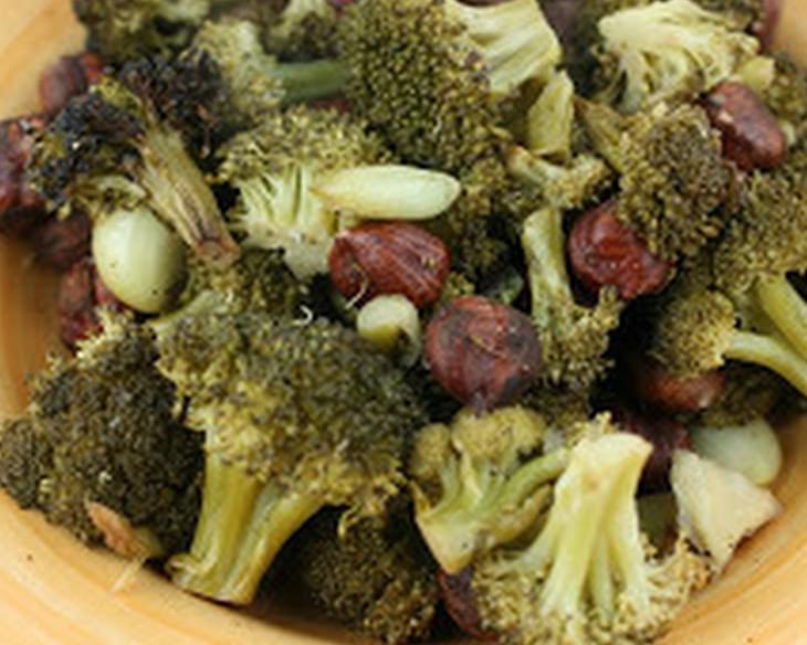Broccoli With Toasted Garlic and Hazelnuts CrockPot