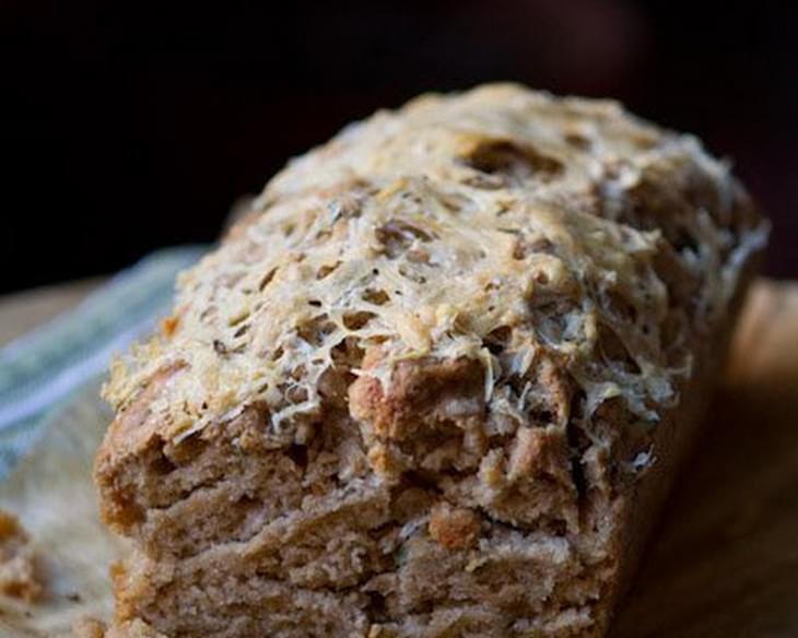 Cheddar & Chive Guinness Bread