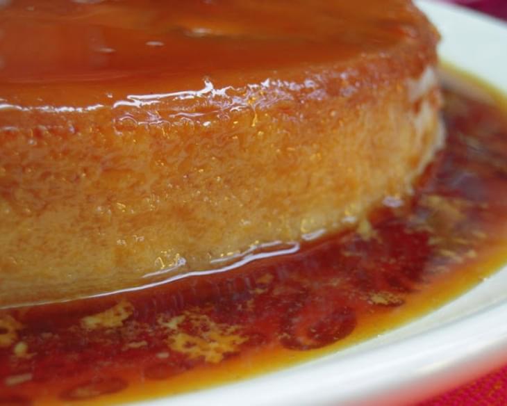 Flan Recipe with lavender