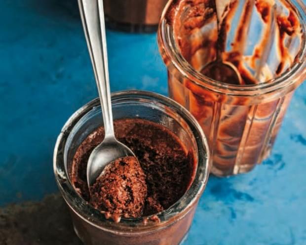 Salted Butter Caramel-Chocolate Mousse
