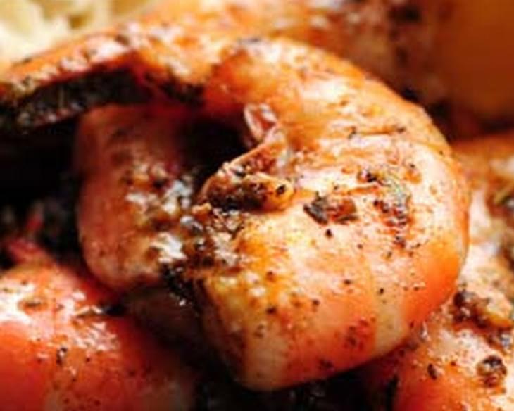 Barbecue Shrimp (adapted from Ralph Brennan's New Orleans Seafood Cookbook)