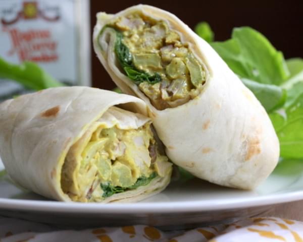 Curry Chicken Wraps