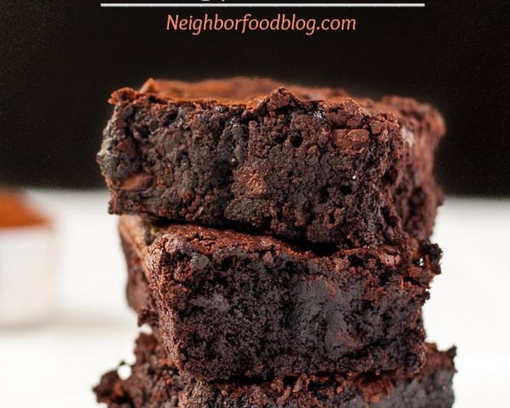 Easy One Pot Fudgy Brownies